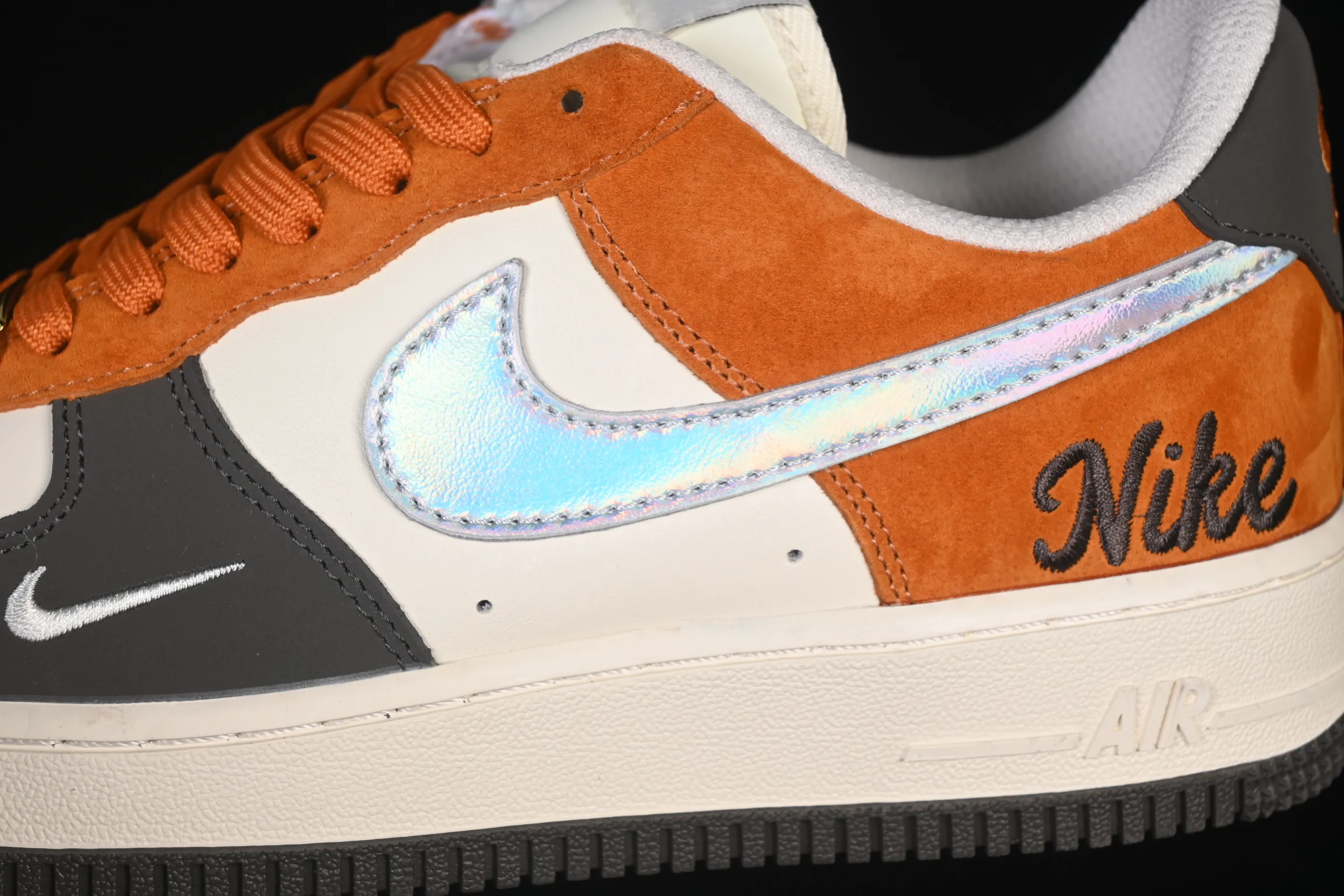 All Categories Nk Air Force 1 Air Force Series Nk Air Force 1 Low Air Force Low Nike Air Force 1'07 Low Brown Gray Laser Air Force One Low Casual Shoes NH0601-530